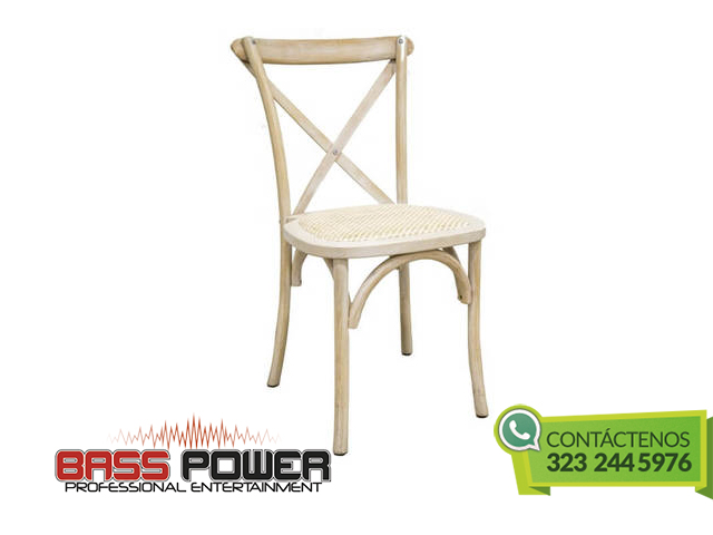 Alquiler de Sillas Cross Back en Medellin